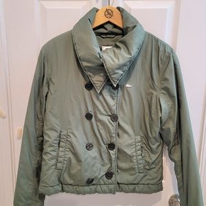 LACOSTE Green Mini Puffer Jacket Size 38